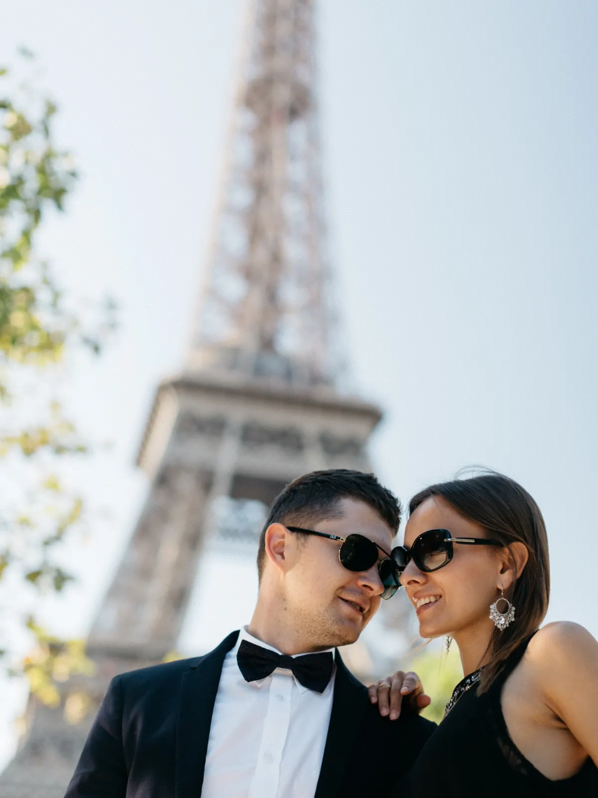 Engagement session in Paris, France, photo 1