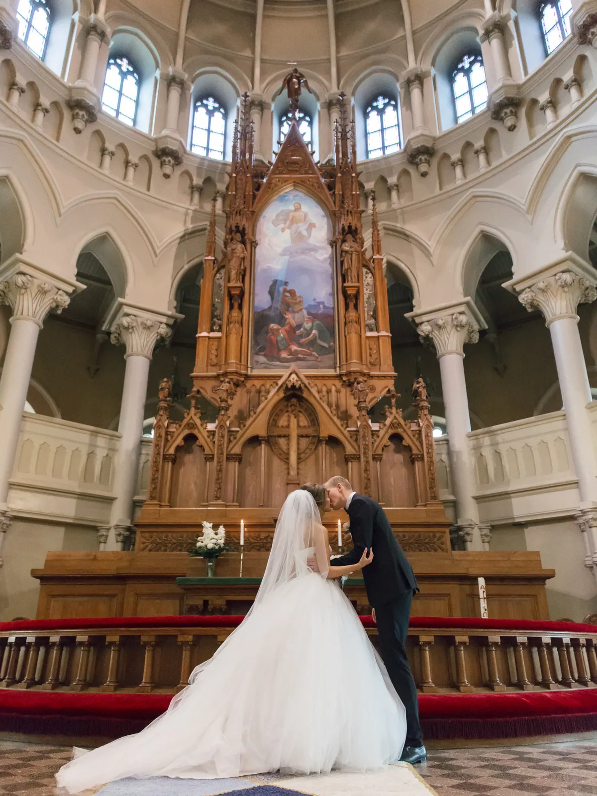 Romantic wedding in Helsinki, photo 17