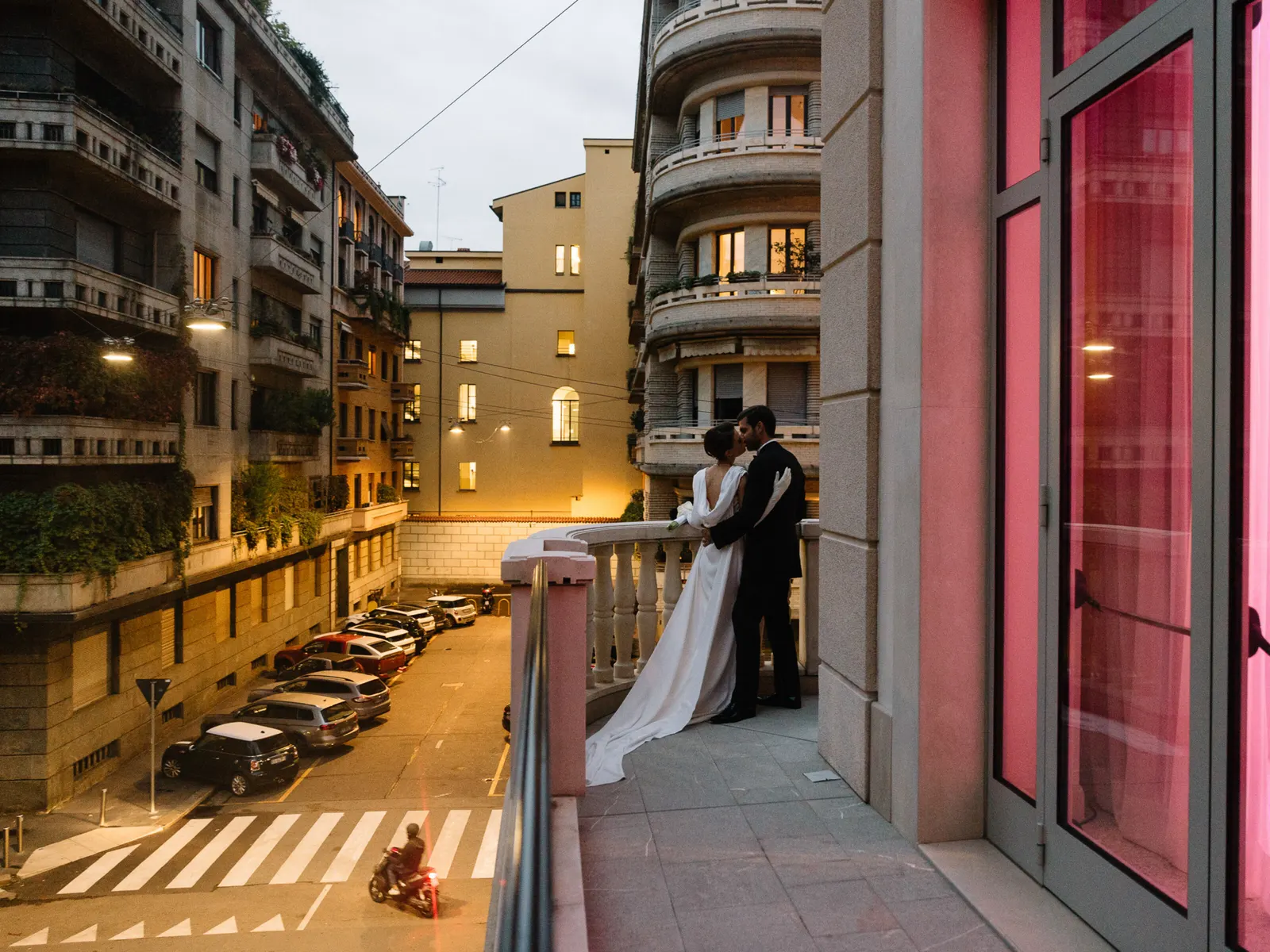 Exquisite wedding in Milan, Italy, photo 71