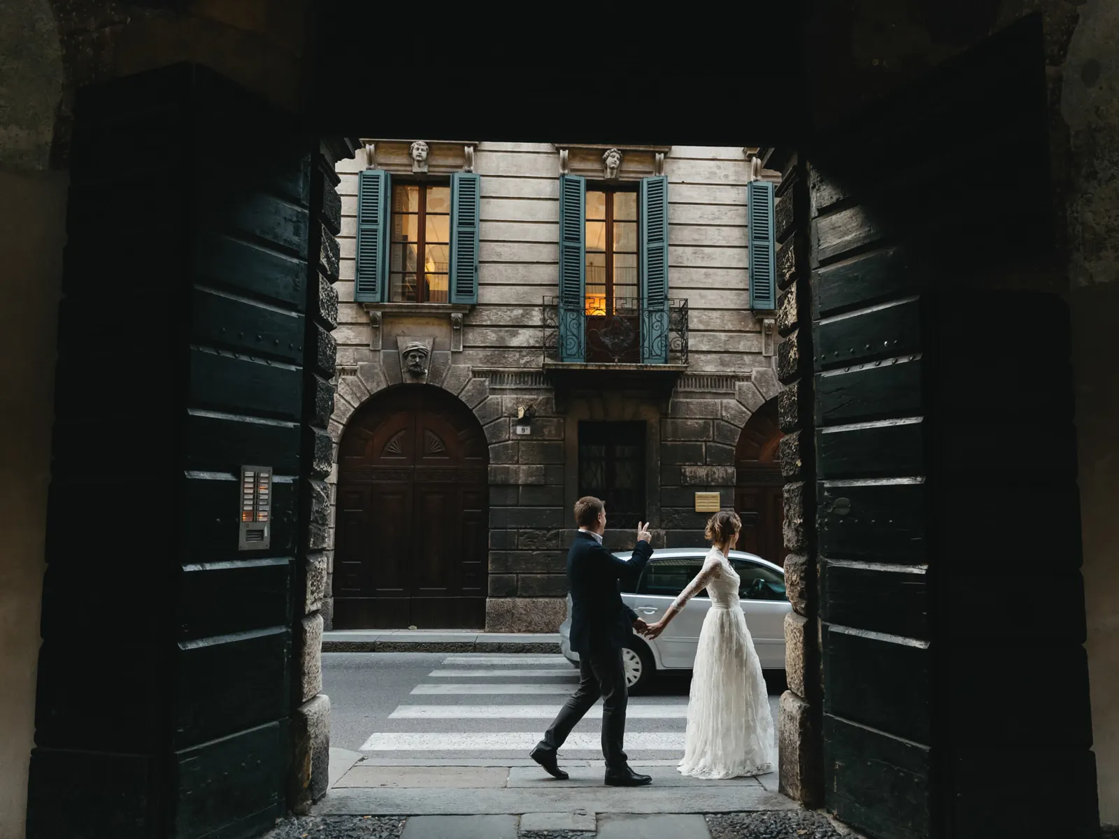 Wedding anniversary in Verona, Italy, photo 19