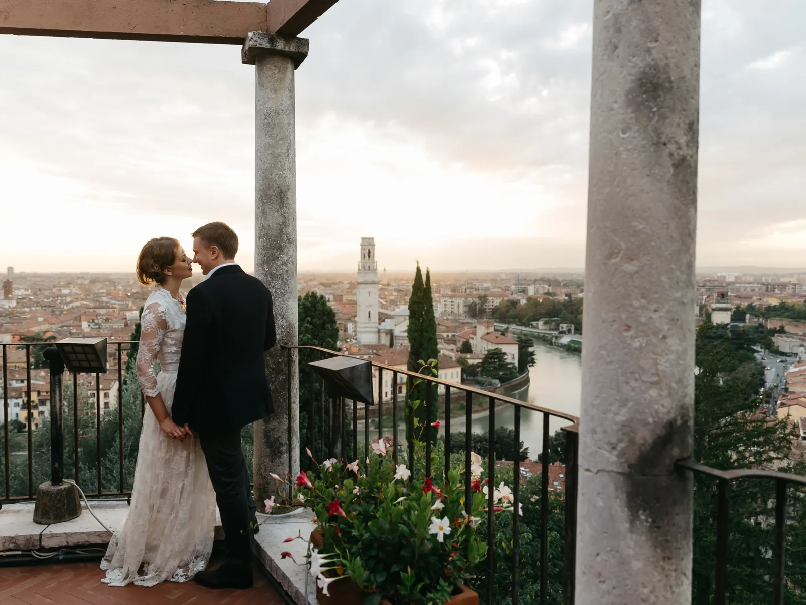 Wedding anniversary in Verona, Italy, photo 23