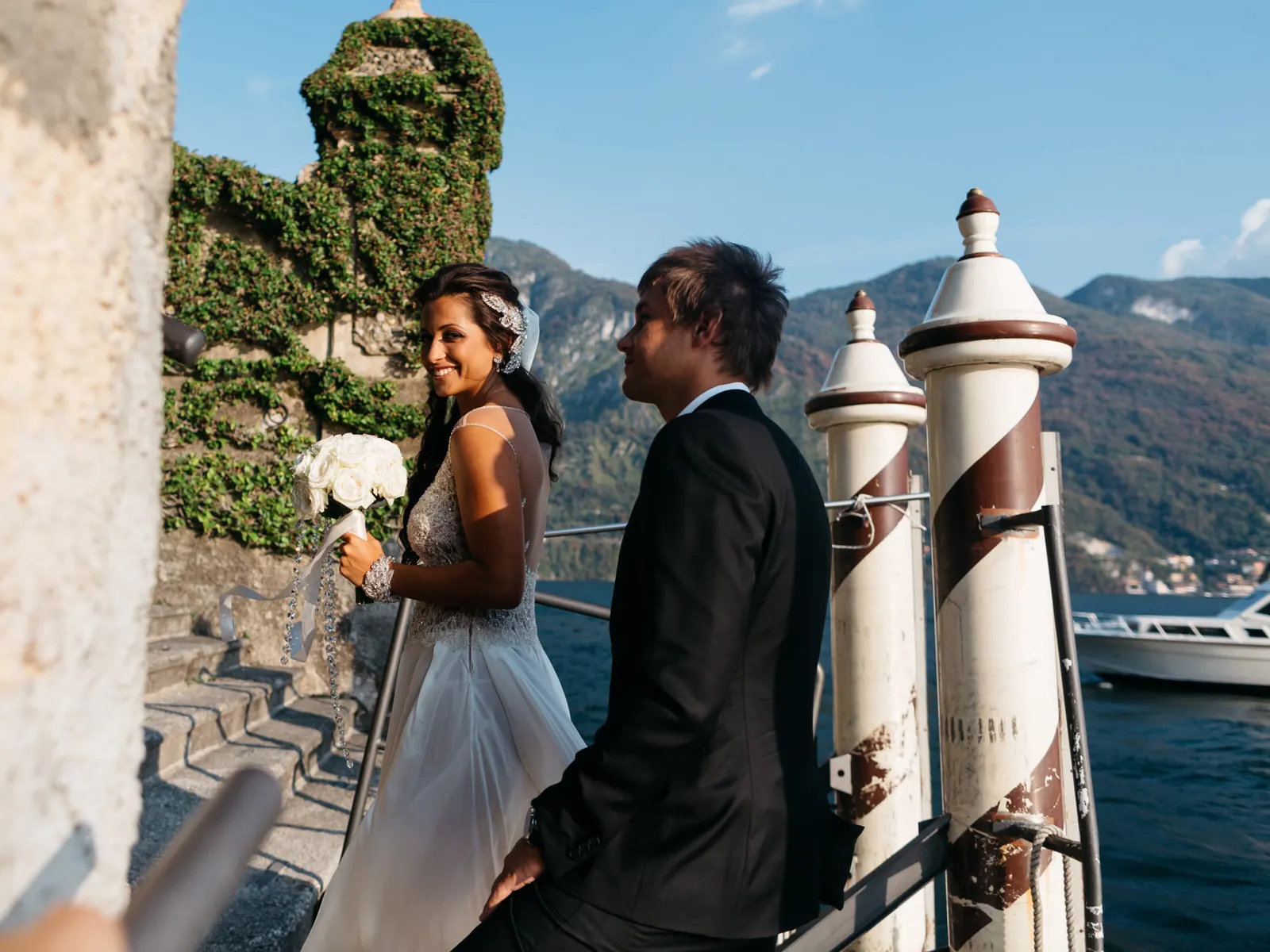 Wedding on Como lake, Italy, photo 5