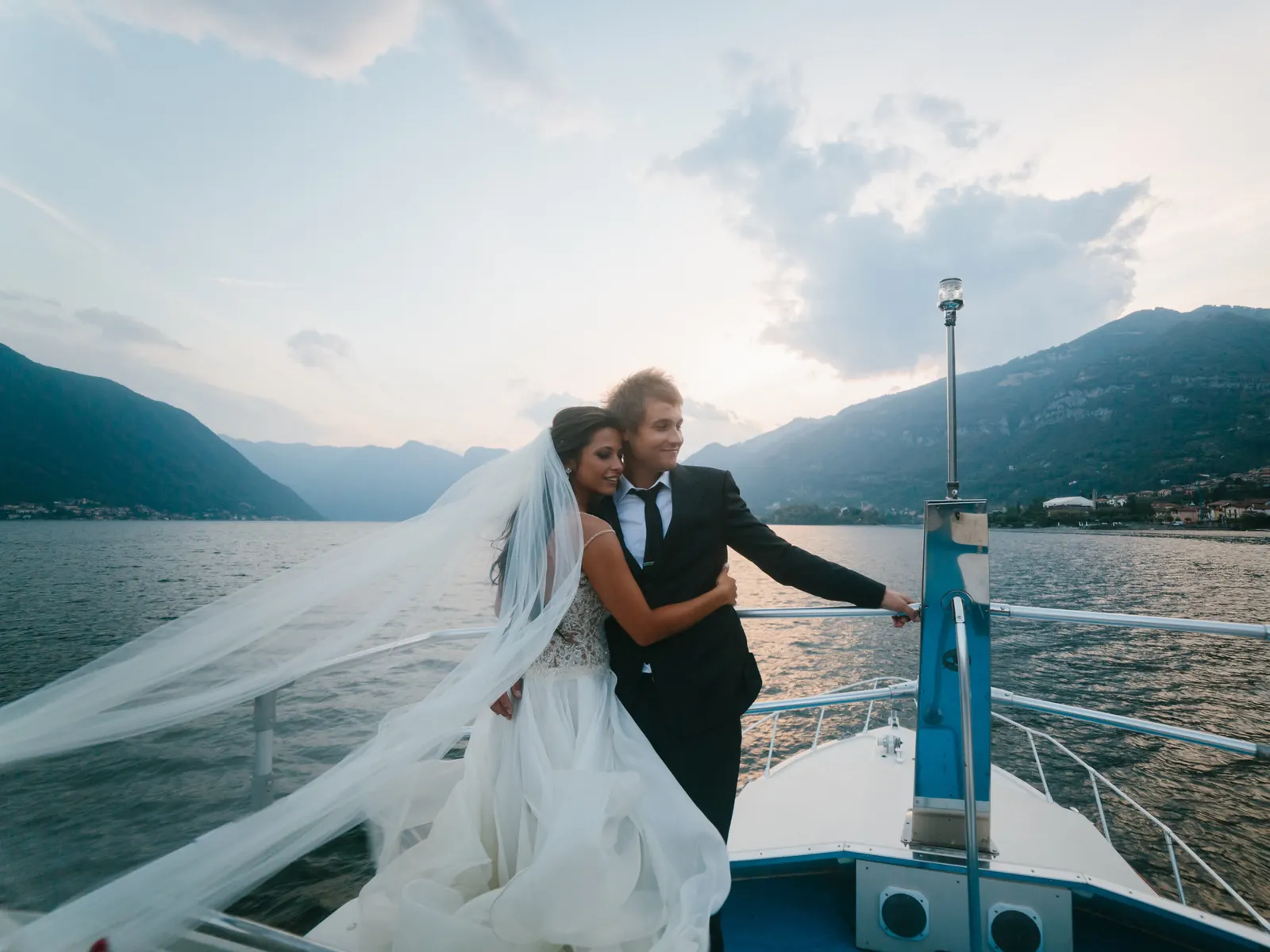 Wedding on Como lake, Italy, photo 21
